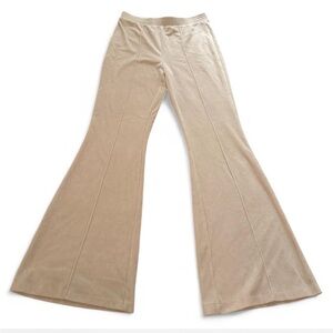 Aerie Beige Flared Pants